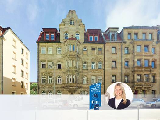 Wohnung zum Kauf 195.000 € 2,5 Zimmer 66 m² 1. Geschoss Gostenhof Altstadt und engere Innenstadt 90443