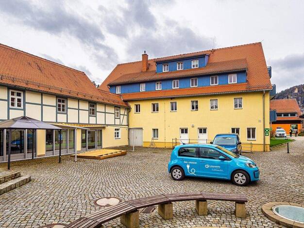 Bürogebäude zur Miete 189 € 1 Zimmer 34 m² Bürofläche Elbweg 5 Kurort Rathen 01824