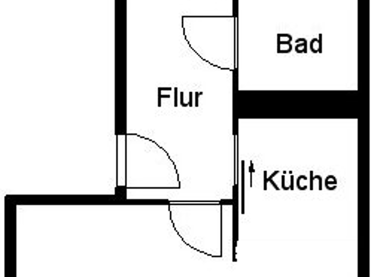 Wohnung zur Miete 250 € 2 Zimmer 47,4 m² 3. Geschoss frei ab 01.05.2026 Wolfgang-Borchert-Straße 59 Westliche Neustadt Halle (Saale) 06126