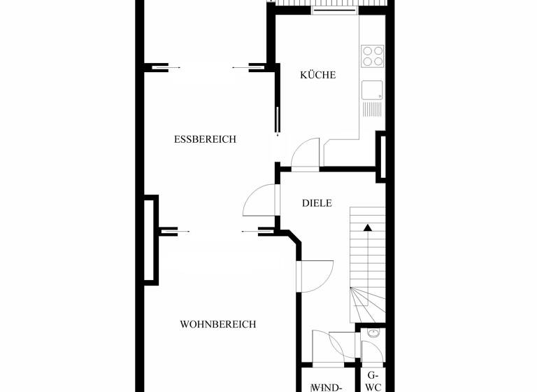 Reihenmittelhaus zur Miete 2.900 € 9 Zimmer 300 m²<br/>Wohnfläche 292 m²<br/>Grundstück Bürgerpark Bremen 28209