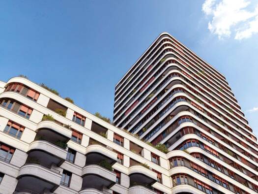 Wohnung zum Kauf - Neubau provisionsfrei 5.409.000 € 6 Zimmer 309,1 m² 22. Geschoss Mariane-von-Rantzau-Straße 8 Friedrichshain Berlin 10243