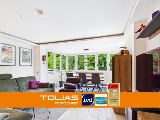 Wohnung zum Kauf 299.000 € 3 Zimmer 84,2 m² EG Aldingen Remseck am Neckar 71686