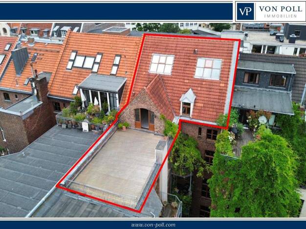 Maisonette zum Kauf provisionsfrei 799.000 € 3 Zimmer 129 m² 5. Geschoss Neustadt-Süd Köln 50674