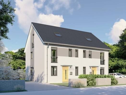 Doppelhaushälfte zum Kauf 687.200 € 6 Zimmer 136 m² 800 m² Grundstück Denzingen Günzburg-Denzingen 89312