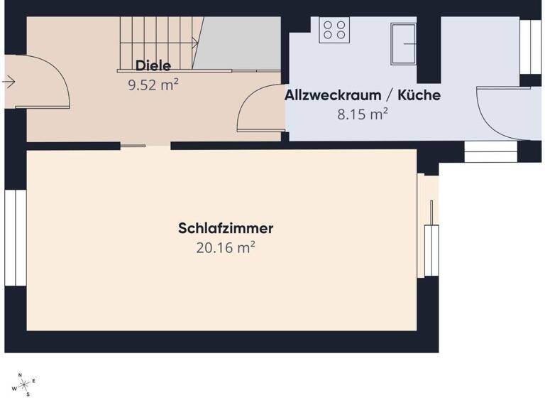 Reihenendhaus zum Kauf 249.900 € 3 Zimmer 70 m² 334 m² Grundstück Kattenturm Bremen 28277