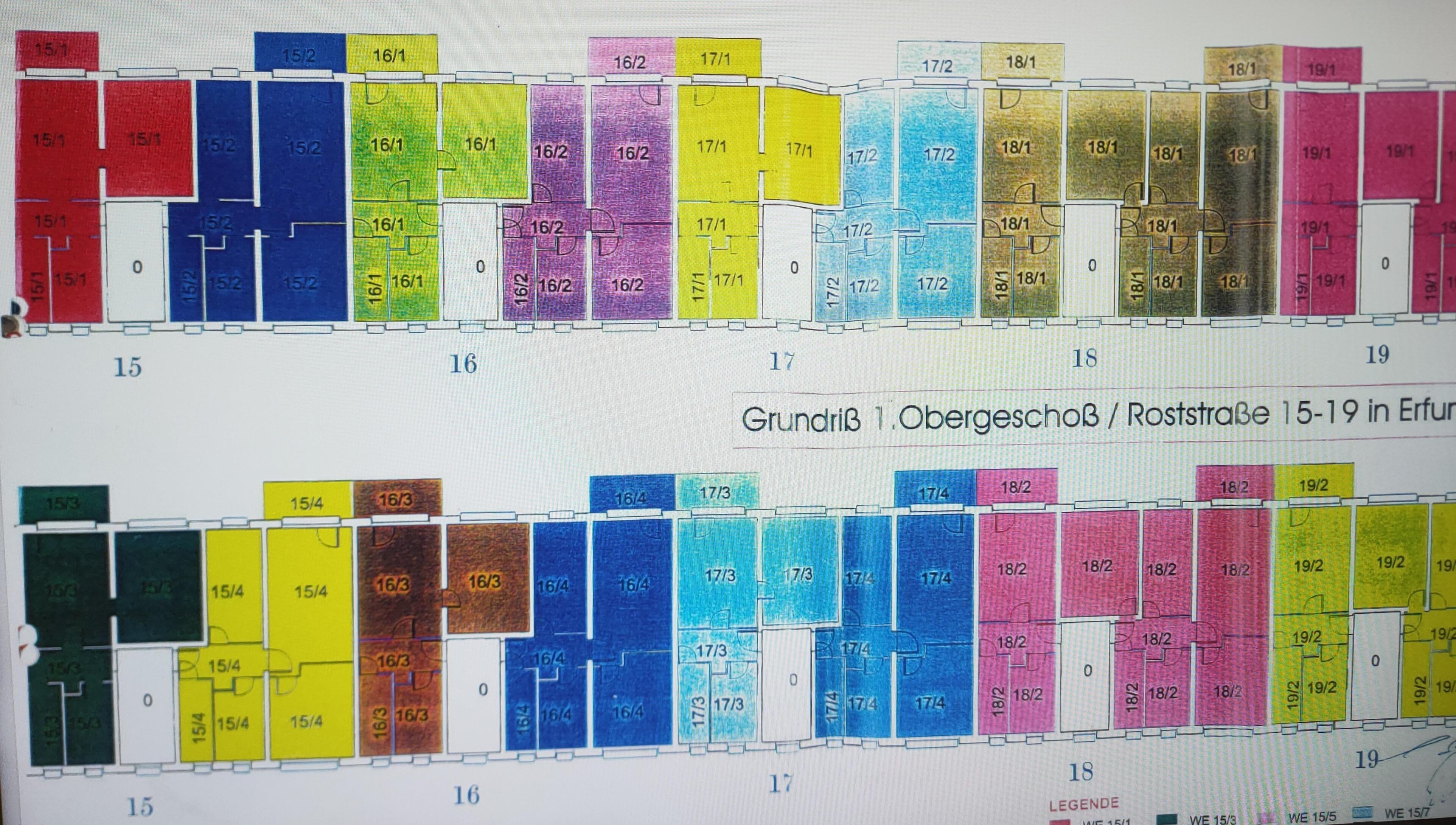 Wohnung zum Kauf 500.000 € 12 Zimmer 282,6 m²<br/>Wohnfläche ab sofort<br/>Verfügbarkeit Ilversgehofen Erfurt 99086