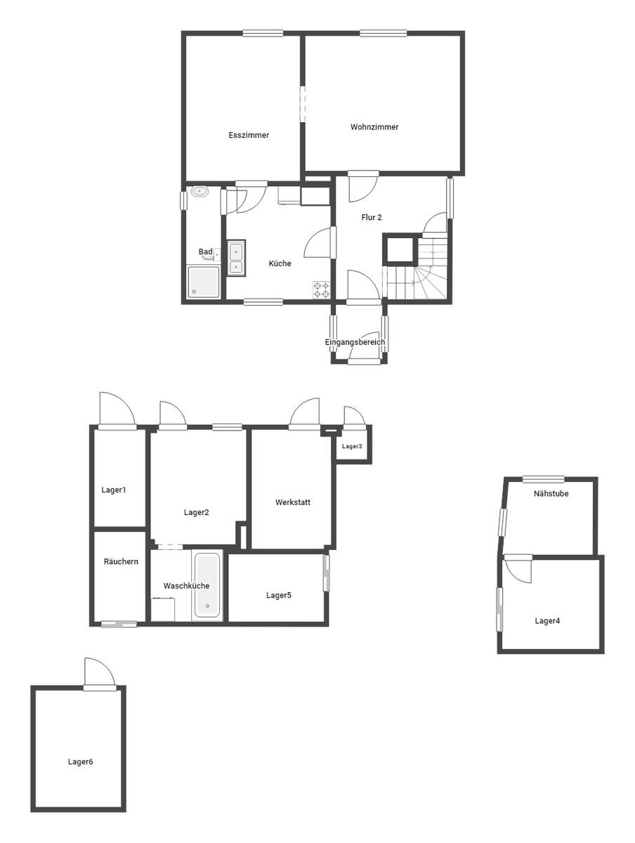 Immobilie zum Kauf als Kapitalanlage geeignet 215.000 € 4 Zimmer 70 m²<br/>Fläche 600,2 m²<br/>Grundstück Sehlen Sehlen 18528