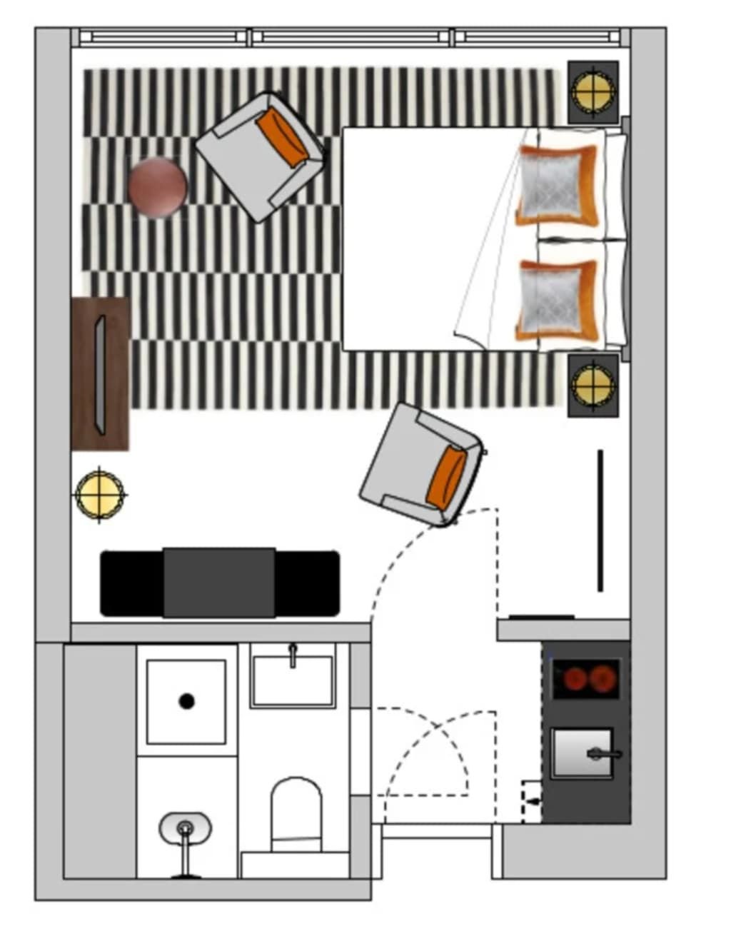 Wohnung zur Miete Wohnen auf Zeit 1.235 € 1 Zimmer 28 m²<br/>Wohnfläche 01.01.2025<br/>Verfügbarkeit Oskar-Jäger-Straße Ehrenfeld Köln 50825