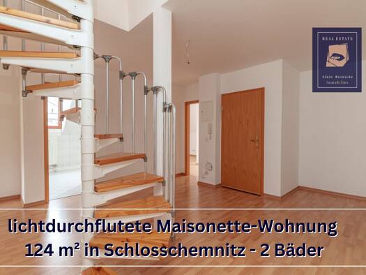 Wohnung zum Kauf 134.900 € 4 Zimmer 124 m² 3. Geschoss Schloßchemnitz Chemnitz 09113
