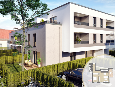 Wohnung zum Kauf - Erstbezug provisionsfrei 350.000 € 2 Zimmer 63 m² 1. Geschoss frei ab sofort Im Nex 5 Hattersheim Hattersheim 65795