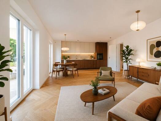 Wohnung zum Kauf - Erstbezug 925.000 € 2,5 Zimmer 94,6 m² EG Ramersdorf-Perlach München 81739