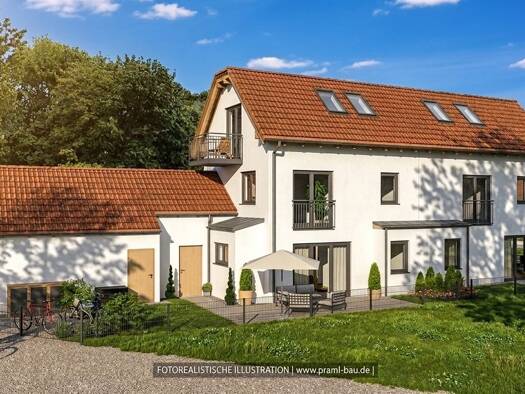 Doppelhaushälfte zum Kauf - Erstbezug provisionsfrei 1.118.500 € 4 Zimmer 117 m² 408 m² Grundstück Dachau Dachau 85221