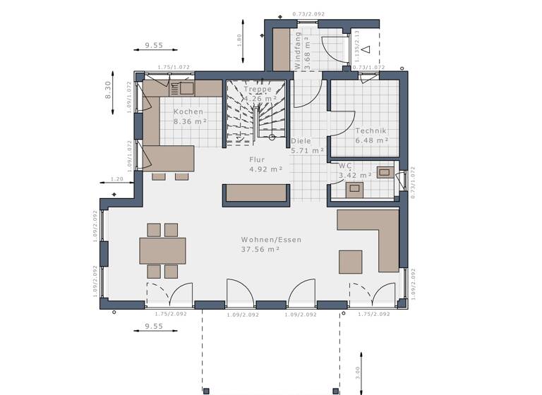 Einfamilienhaus zum Kauf provisionsfrei 795.000 € 4 Zimmer 132 m² 400 m² Grundstück Mühlhofen Uhldingen-Mühlhofen 88690