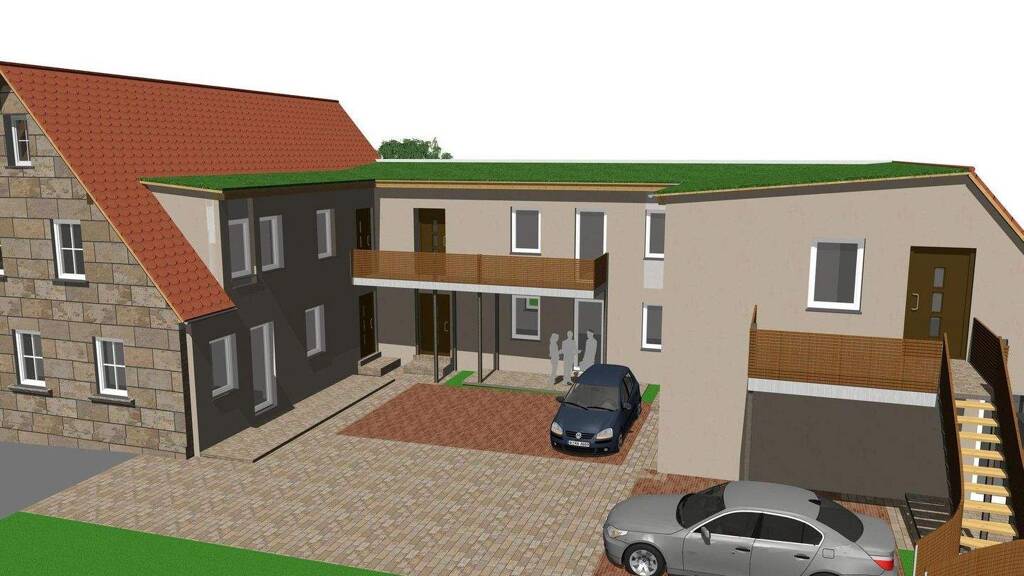 Wohnung zum Kauf - Erstbezug provisionsfrei 474.500 € 4 Zimmer 76,9 m² 1. Geschoss frei ab 01.08.2027 Nürnberger Str 7 Zirndorf 90513