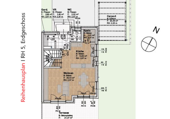 Doppelhaushälfte zum Kauf 731.202 € 4 Zimmer 111,2 m²<br/>Wohnfläche 455 m²<br/>Grundstück Hainburg an der Donau 2410