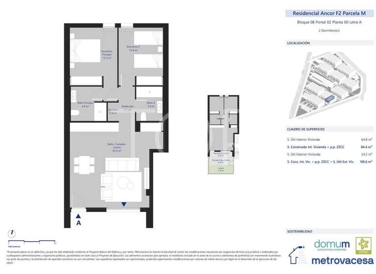 Wohnung zum Kauf 284.405 € 64 m² Faro de Abona 38588