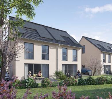 Doppelhaushälfte zum Kauf - Neubau 549.000 € 4 Zimmer 123 m² 275 m² Grundstück Langendiebach Erlensee 63526