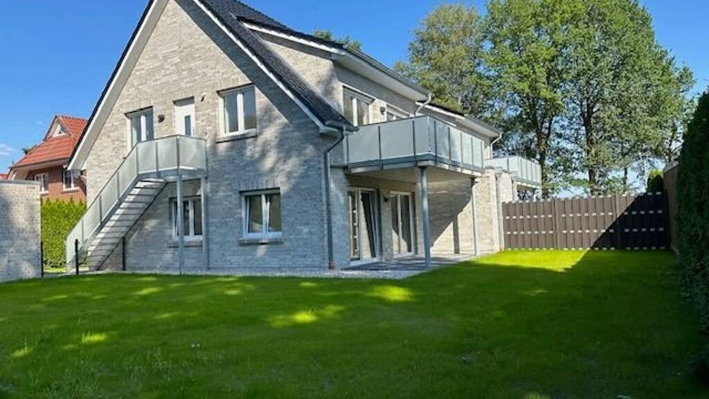 Terrassenwohnung zum Kauf - Erstbezug provisionsfrei 318.000 € 3 Zimmer 73 m² 2. Geschoss frei ab sofort Händelstraße 8 Rastede I Rastede 26180