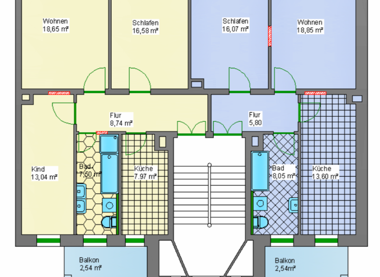 Wohnung zum Kauf 489.000 € 6 Zimmer 139,6 m²<br/>Wohnfläche 2.<br/>Geschoss Plagwitz Leipzig 04229