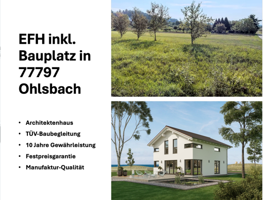 Einfamilienhaus zum Kauf provisionsfrei 558.817 € 5 Zimmer 140,3 m² 345 m² Grundstück Ohlsbach 77797