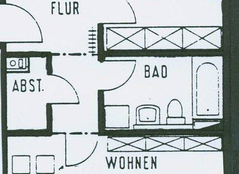 Wohnung zur Miete 305 € 2 Zimmer 55 m² Waldstraße 13 Kuhfelde 29416