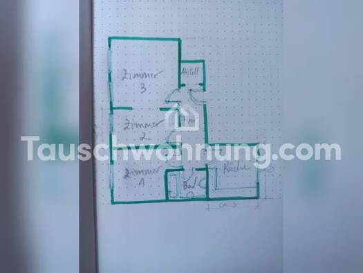 Wohnung zur Miete Tauschwohnung 700 € 2,5 Zimmer 75 m² 2. Geschoss Weidenpesch Köln 50733