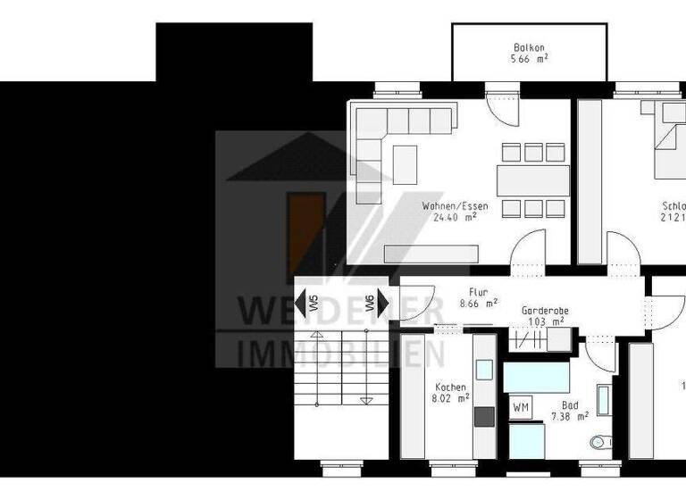 Wohnung zur Miete 775 € 3 Zimmer 88 m² 3. Geschoss frei ab sofort Gagarinstraße 113 Innenstadt Gera 07545