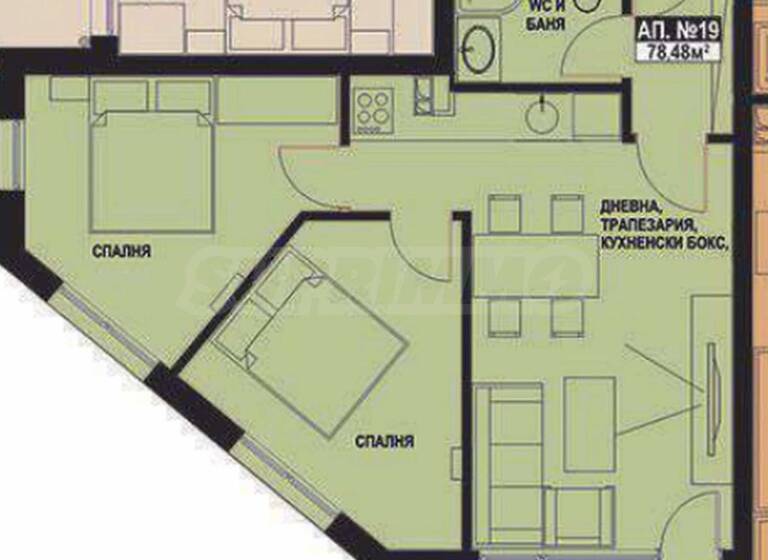 Studio zum Kauf 117.720 € 3 Zimmer 78,5 m² Pomorie