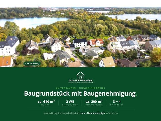 Grundstück zum Kauf provisionsfrei 275.000 € 640 m² Grundstück Am Heidberg 16 Görries Schwerin 19061