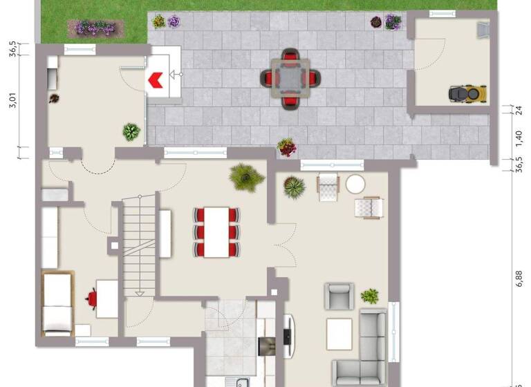 Doppelhaushälfte zum Kauf 199.000 € 5 Zimmer 109 m² 864 m² Grundstück frei ab sofort Innenstadt Hof 95032