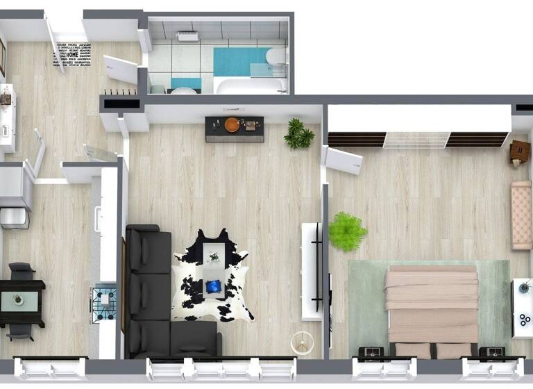 Wohnung zur Miete 320 € 2 Zimmer 58 m² 1. Geschoss Rudolf-Breitscheid-Straße 24 Meerane 08393