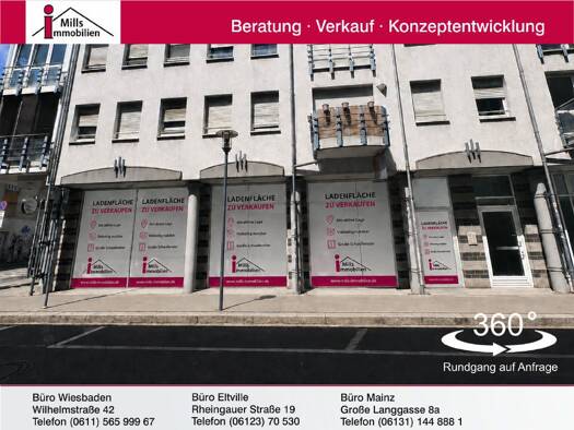 Bürofläche zum Kauf 7.442 € 2 Zimmer Altstadt Mainz 55116