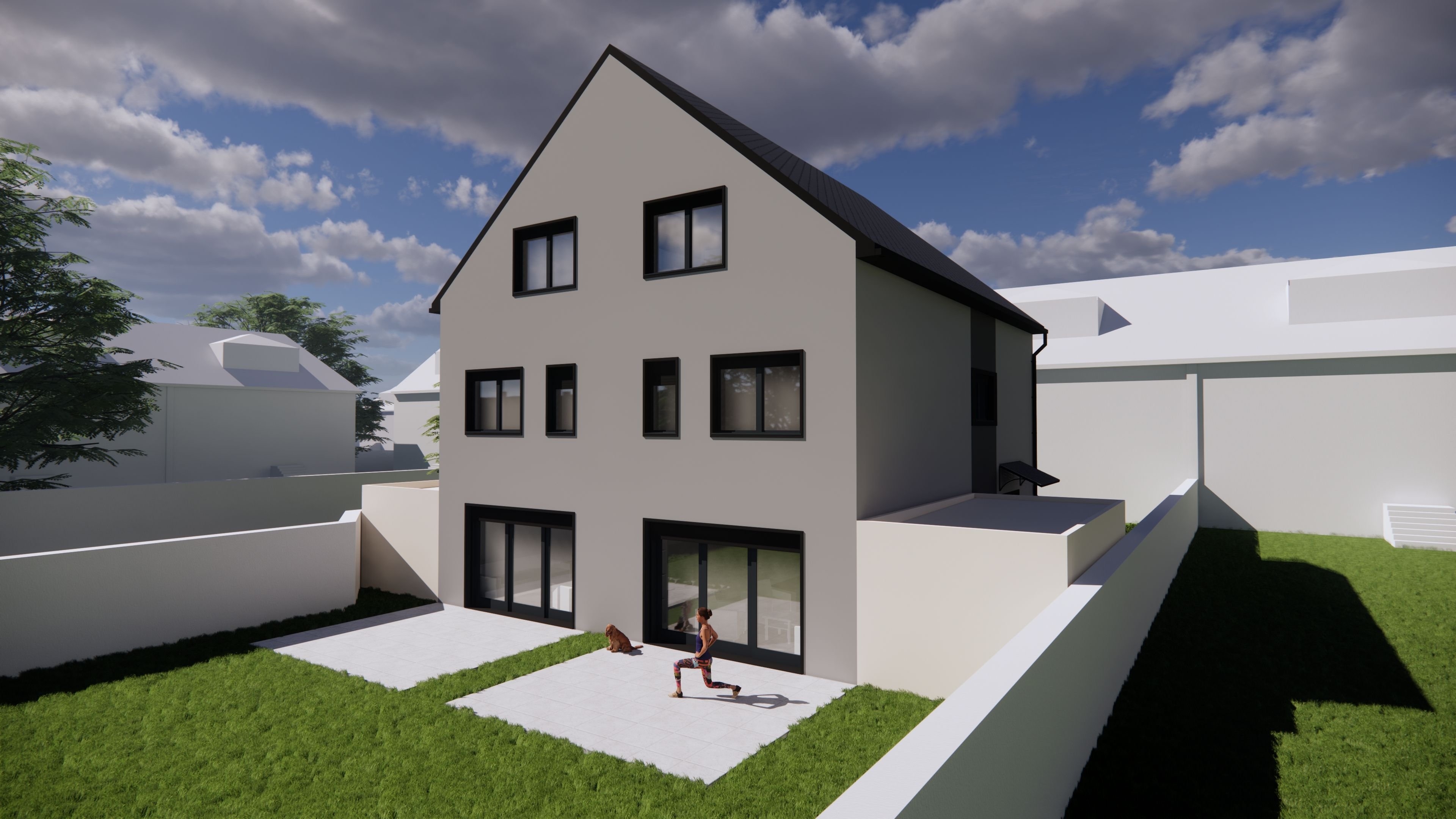 Doppelhaushälfte zum Kauf provisionsfrei 398.000 € 5,5 Zimmer 134 m²<br/>Wohnfläche 319 m²<br/>Grundstück Gluckstraße 59 b Zweckel Gladbeck 45966