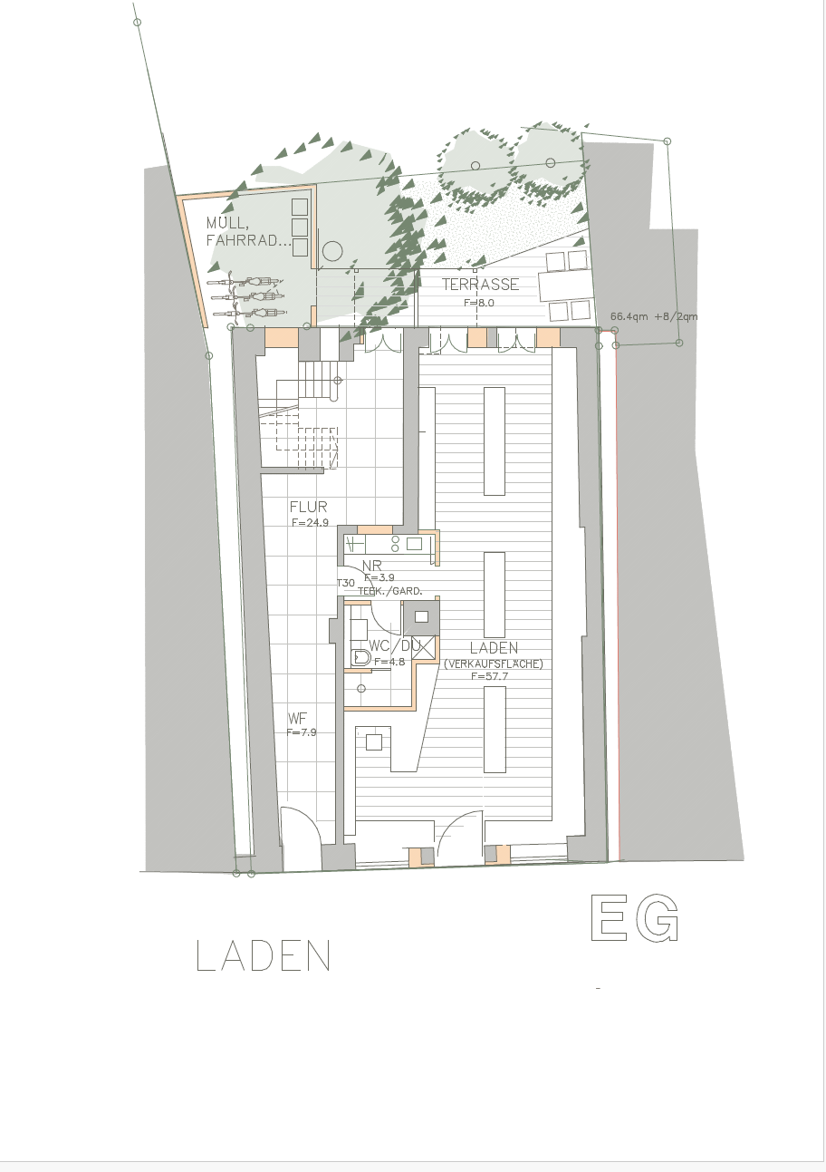 Ladenfläche zum Kauf provisionsfrei 287.600 € 68,4 m²<br/>Verkaufsfläche Moosburg Moosburg 85368