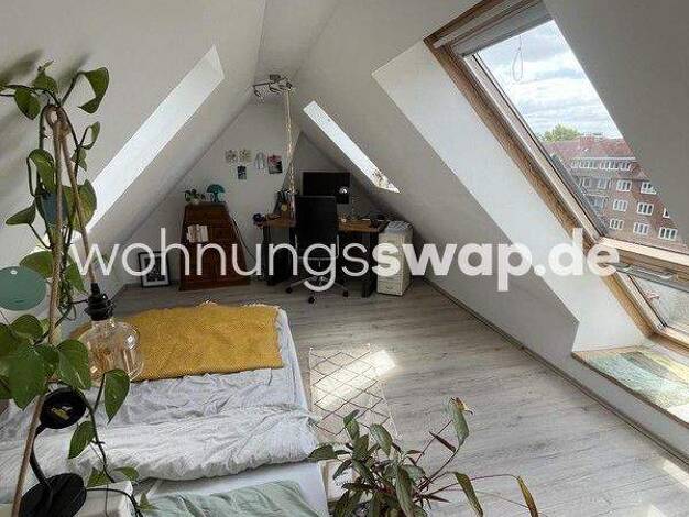 Studio zur Miete Tauschwohnung 890 € 3 Zimmer 65 m² 4. Geschoss Eilbek Hamburg 22089