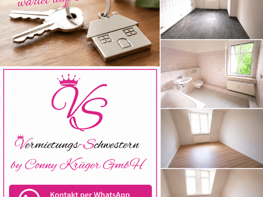 Wohnung zur Miete 290 € 2 Zimmer 57,1 m² 3. Geschoss Margaretenstraße 33 Hilbersdorf Hilbersdorf 09131