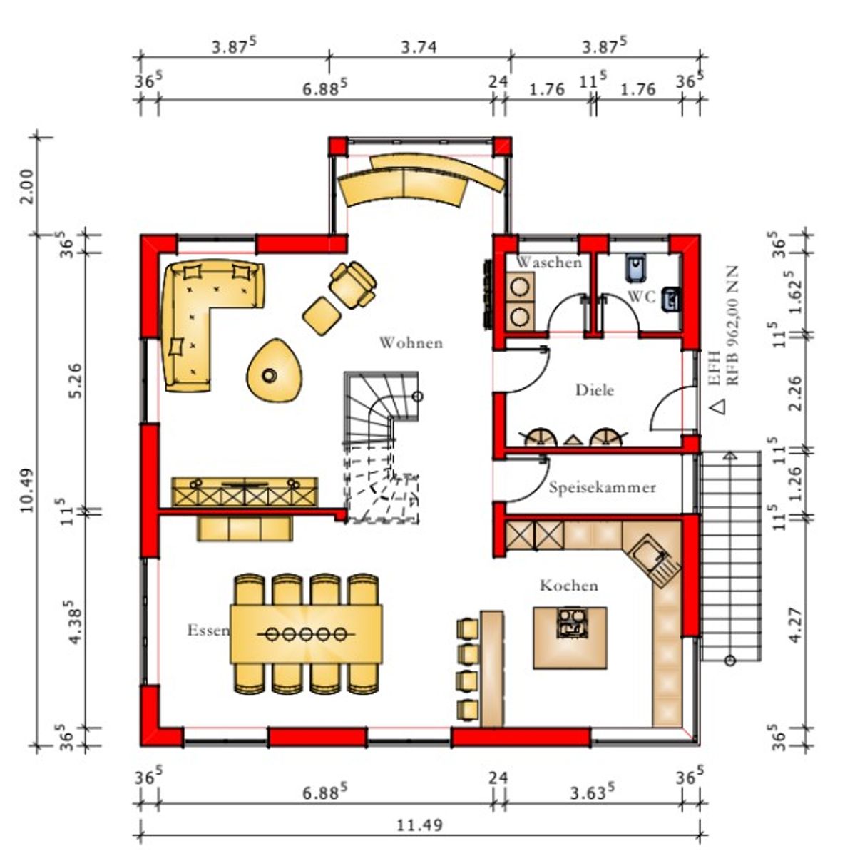 Einfamilienhaus zum Kauf 149.000 € 7 Zimmer 239,2 m²<br/>Wohnfläche 617,2 m²<br/>Grundstück Neukirch Furtwangen im Schwarzwald 78120