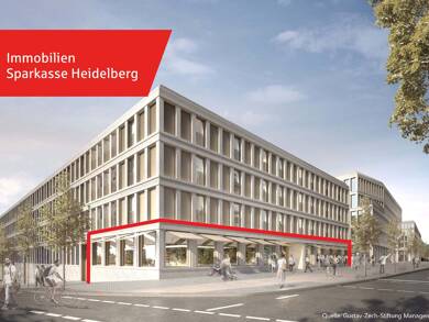 Laden zur Miete - Erstbezug provisionsfrei 7.964 € 379,3 m² Verkaufsfläche Weststadt Heidelberg 69115
