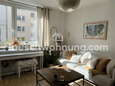 Terrassenwohnung zur Miete Tauschwohnung 850 € 1,5 Zimmer 58 m² 1. Geschoss Neustadt - Süd Köln 50674