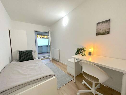 Studio zur Miete nur mit Wohnberechtigungsschein 480 € 1 Zimmer 15 m² 2. Geschoss frei ab sofort Mombertplatz 60 Emmertsgrund Heidelberg 69126