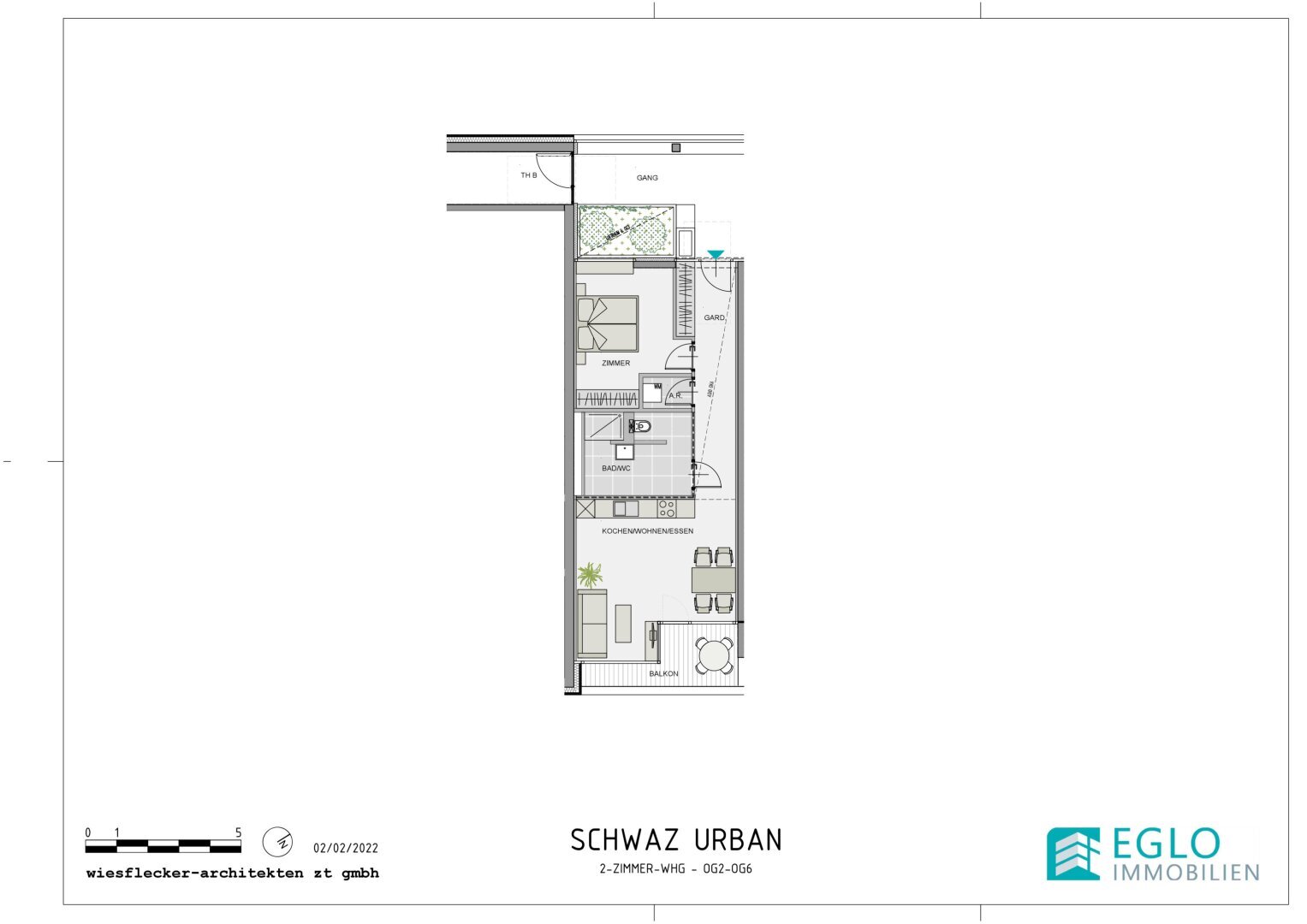 Wohnung zur Miete 894 € 2 Zimmer 58,6 m²<br/>Wohnfläche 5.<br/>Geschoss ab sofort<br/>Verfügbarkeit Spornbergerstraße 1 Schwaz 6130