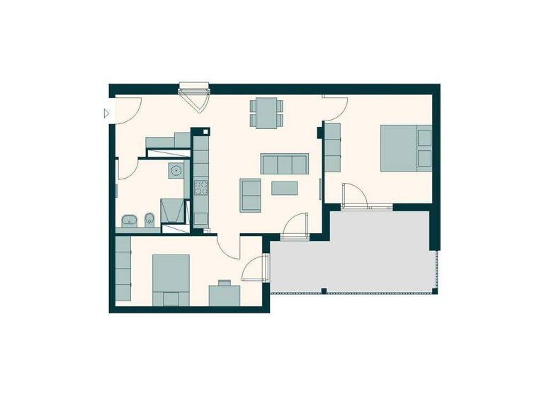 Wohnung zur Miete 1.799 € 3 Zimmer 81,4 m² 4. Geschoss Friedenauer Höhe 6 Friedenau Berlin 12159