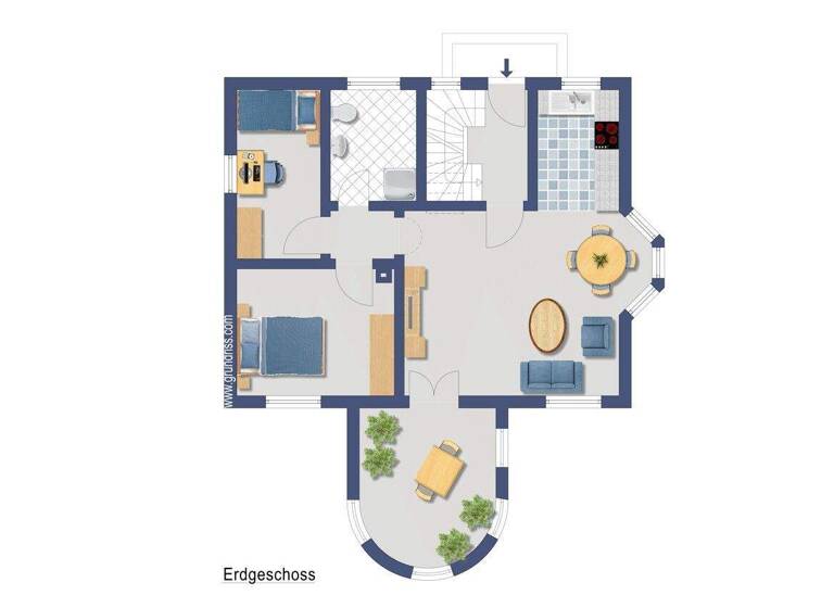 Einfamilienhaus zum Kauf 479.000 € 6 Zimmer 125 m² 515 m² Grundstück frei ab sofort Zimmerhof Bad Rappenau / Zimmerhof 74906