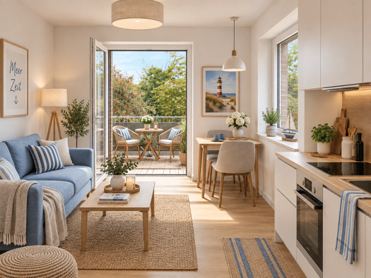 Wohnung zum Kauf - Erstbezug 320.000 € 2 Zimmer 38,9 m² Geschoss 1/2 frei ab 01.03.2027 Am Wattenmeer 6 Wangerooge 26486
