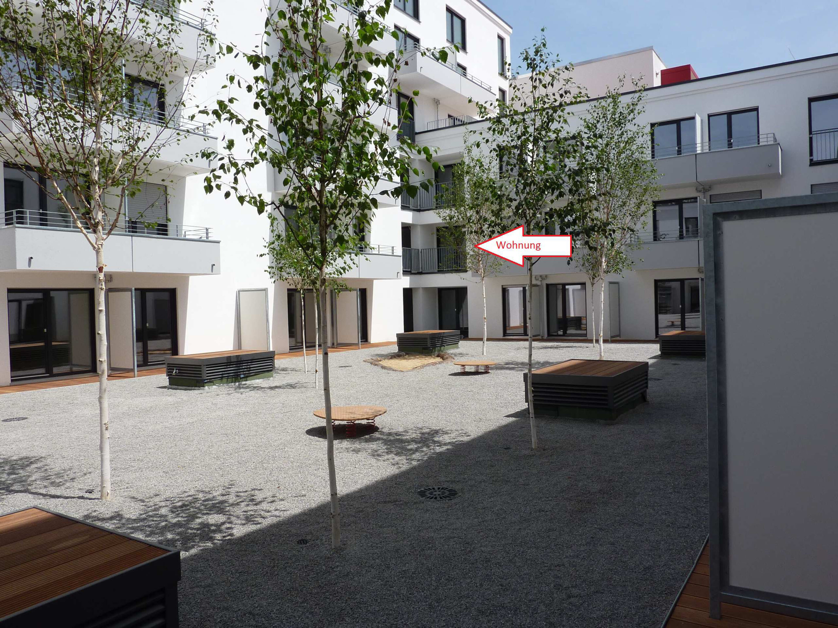 Apartment zum Kauf Provisionsfrei 154.000 € 1 Zimmer 23,3 m²<br/>Wohnfläche 1. OG<br/>Geschoss Straubinger Straße 18 Hohes Kreuz - Osthafen - Irl Regensburg 93055