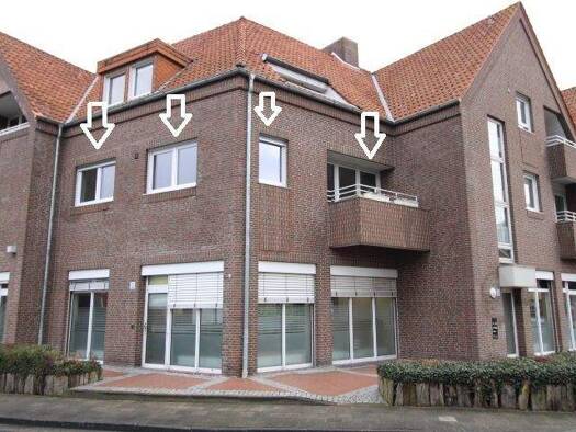 Wohnung zur Miete 500 € 2 Zimmer 64 m² 1. Geschoss frei ab 01.04.2026 Wittmund 26409