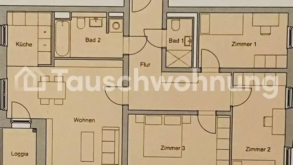 Wohnung zur Miete Tauschwohnung 900 € 4 Zimmer 93 m² EG Teltower Vorstadt Potsdam 14473