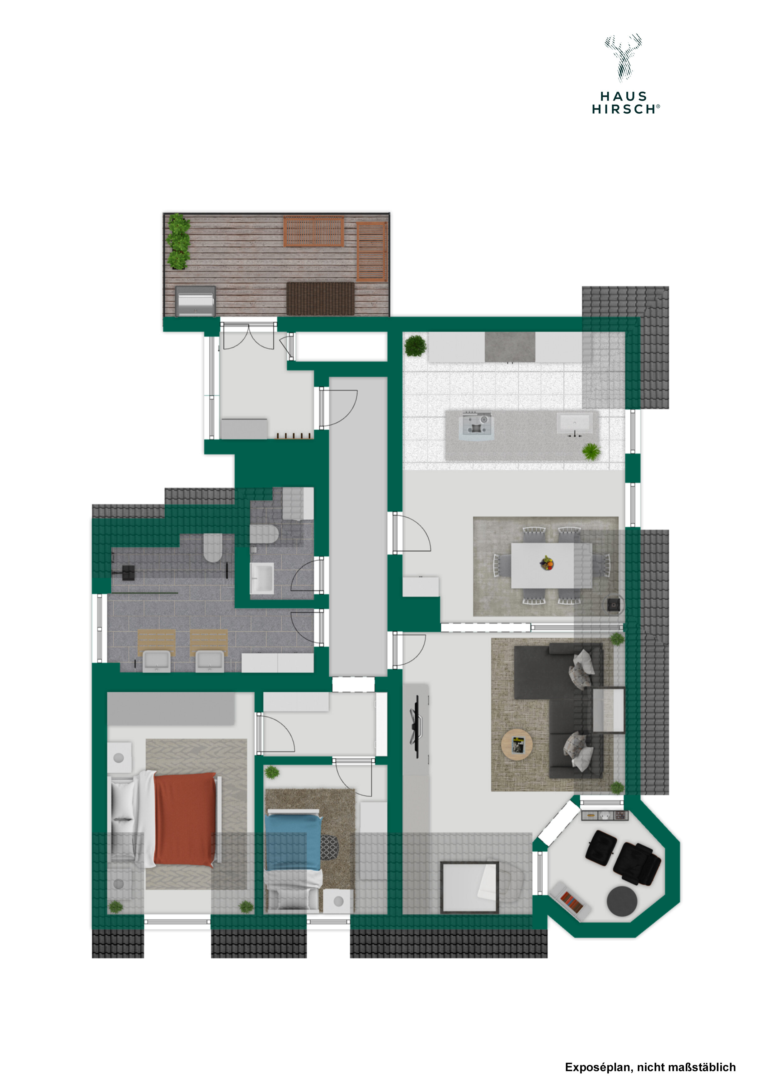 Wohnung zum Kauf 3 Zimmer 104 m²<br/>Wohnfläche 3.<br/>Geschoss 01.05.2025<br/>Verfügbarkeit Zentralpunkt Remscheid 42859