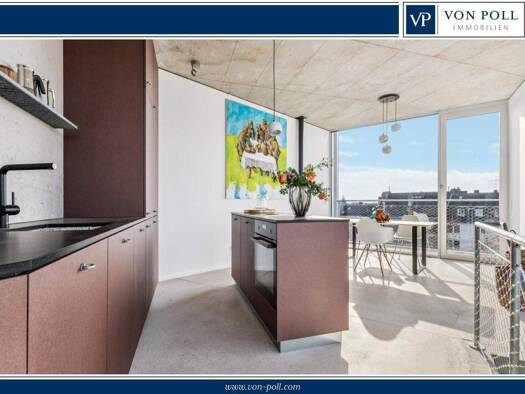 Penthouse zum Kauf - Erstbezug 1.120.000 € 3 Zimmer 96,6 m² 5. Geschoss Bilk Düsseldorf 40223