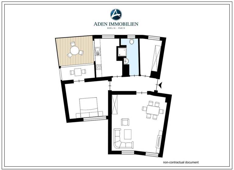 Wohnung zum Kauf 379.000 € 2,5 Zimmer 73,4 m² EG Reichsstr. 65A Westend Berlin 14052